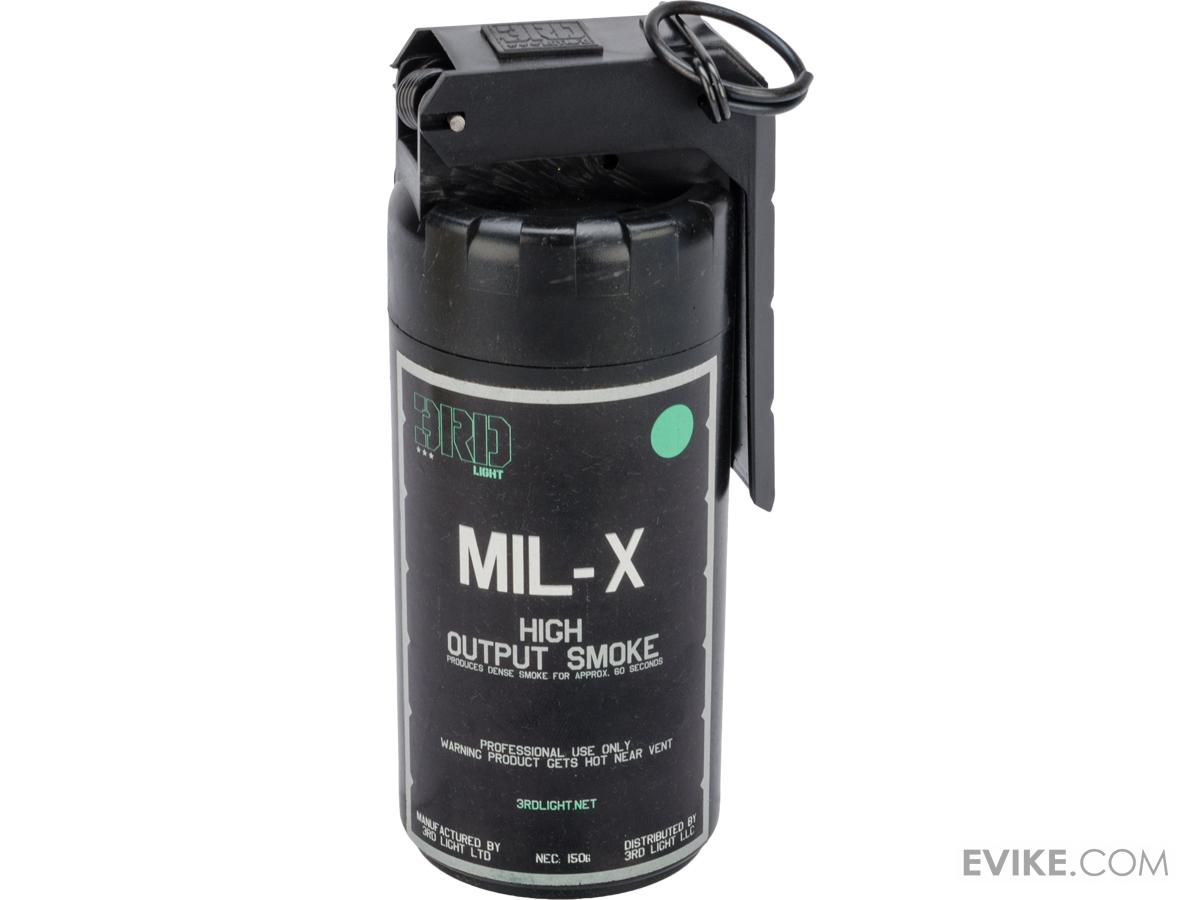 MILX Military / Law Enforcement Style Smoke Grenade w/ Spoon Ignition by Enola Gaye (Color