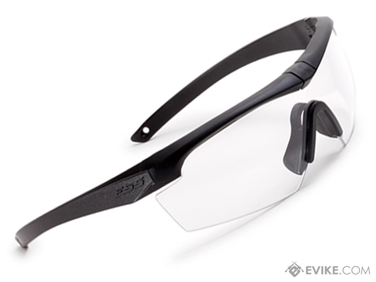 ESS Crosshair Ballistic Eyeshield (Color: Black / Clear Lens)