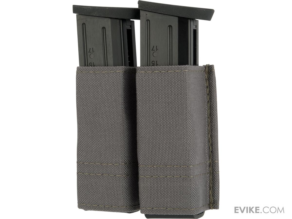 Esstac Double Pistol Magazine KYWI Pouch (Color Wolf Grey), Tactical