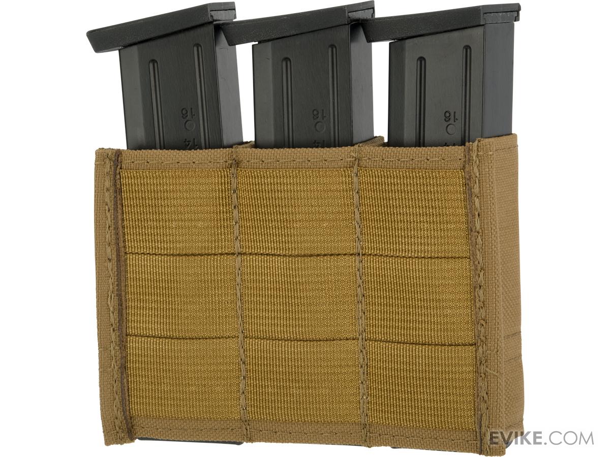 Esstac Triple Pistol Magazine KYWI Pouch (Color Coyote), Tactical Gear