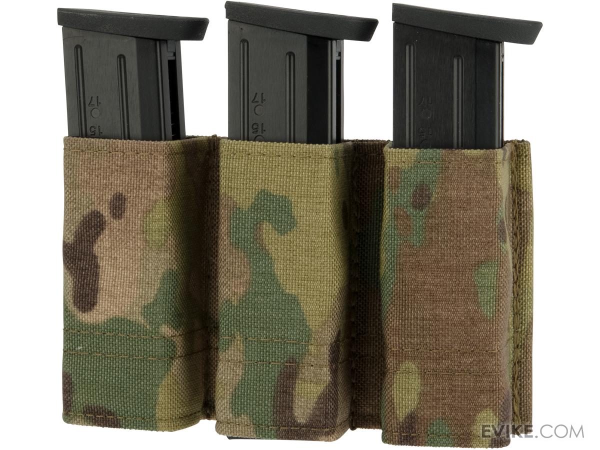 Esstac Triple Pistol GAP Magazine Pouch with Belt Loops (Color: Multicam)