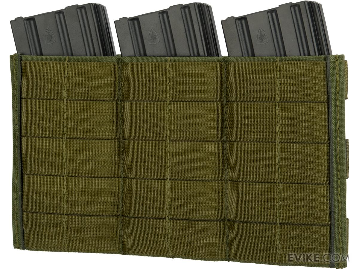 Esstac Triple "Tall" 5.56mm KYWI Magazine Pouch (Color OD Green