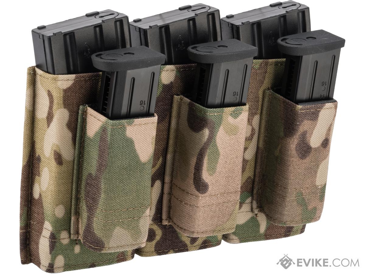 Esstac 5.56 3+3 KYWI Tall Double Stack w/ Fight Light MALICE Clips (Color: Multicam)