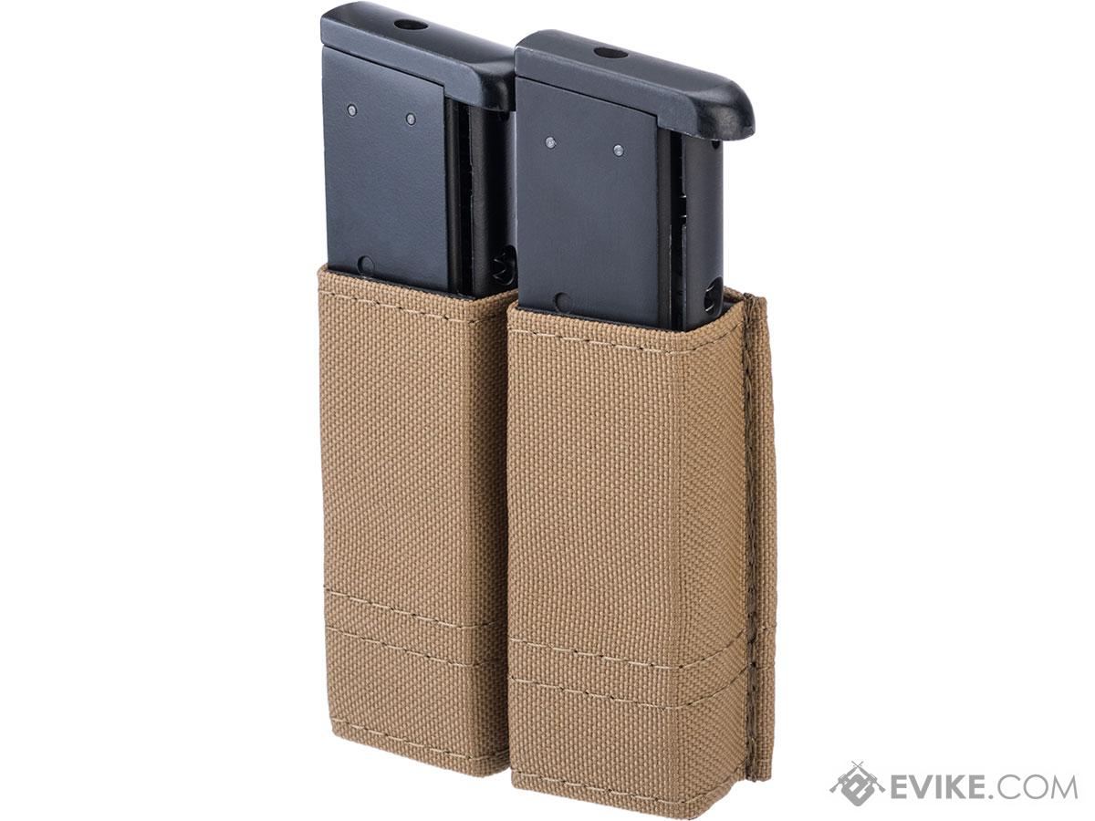 ESSTAC 1911 Double Magazine KYWI Pouch w/ Belt Loops (Color: Coyote Brown)