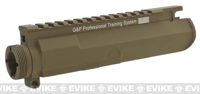 G&P Battlefield Type Upper Receiver for M4 / M16 Series Airsoft AEG Rifles (Color: Dark Earth)