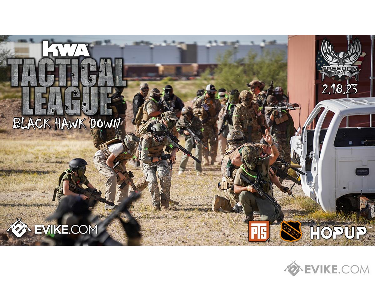 Tactical League Black Hawk Down by KWA - February 18th, 2023 - Freedom Airsoft in Tucson, AZ