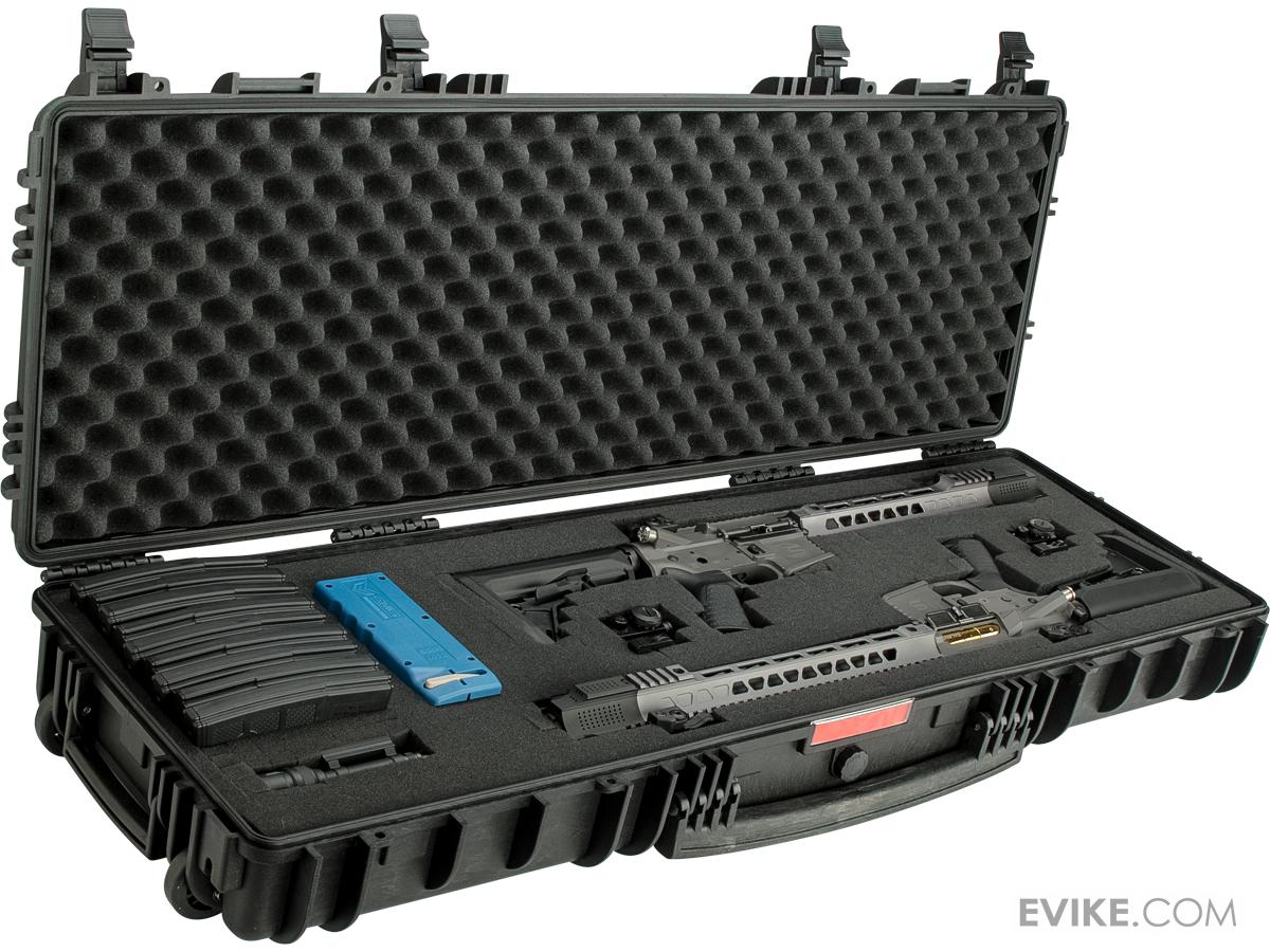 Armory 45" Waterproof Rolling Hard Shell Locking Gun Case w