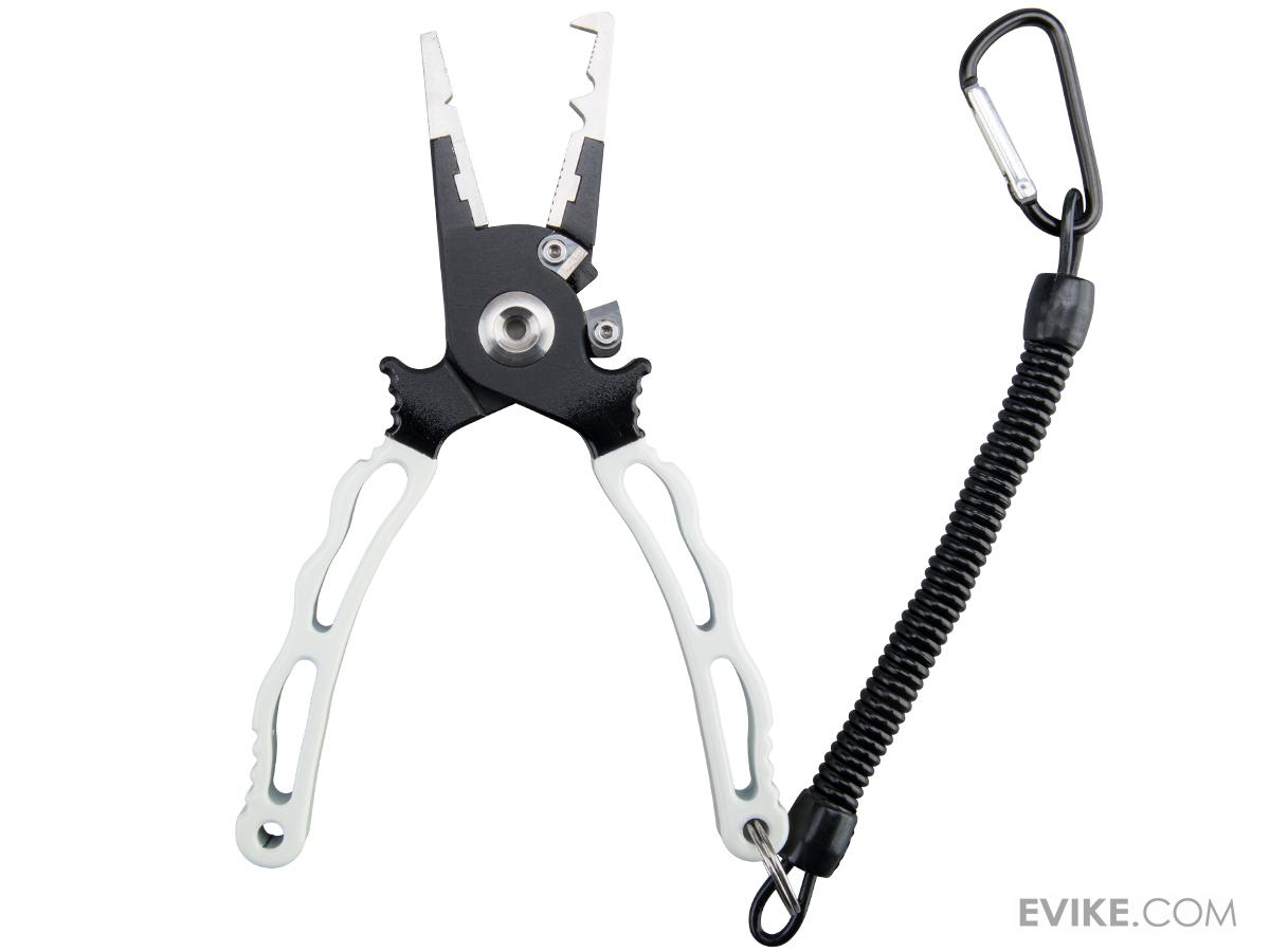 Fishing.Evike Professional "Tracer-Knight" Glow-in-the-Dark Sea-Ready Fishing Pliers (Model: Glow Handle)