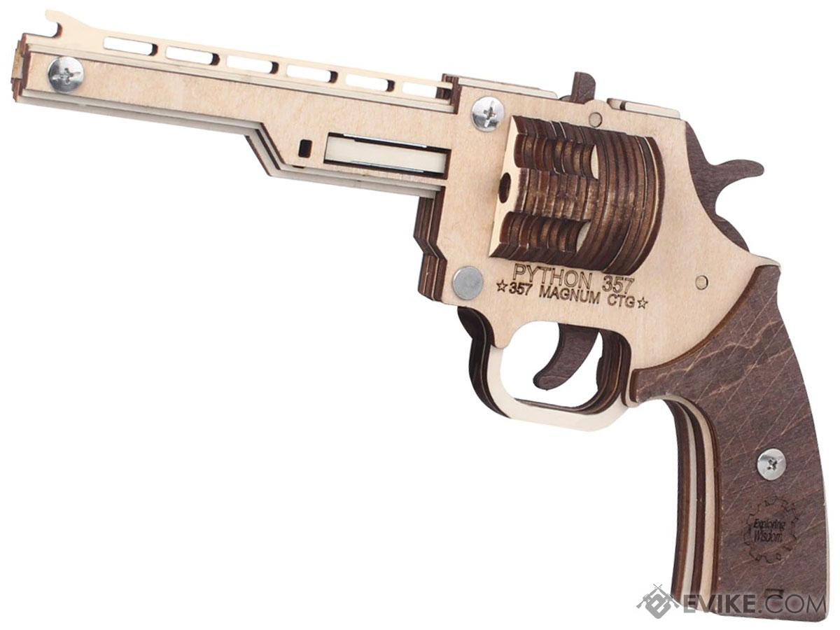UGears Mechanical Model Wood Rubber Band Gun (Model: TSZH003)