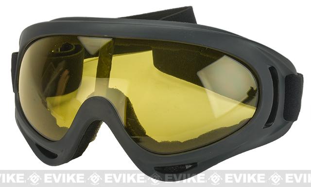 Element HERO Airsoft UV Hi-Flow Extreme Sports Tactical Airsoft Goggles (Color: Yellow)