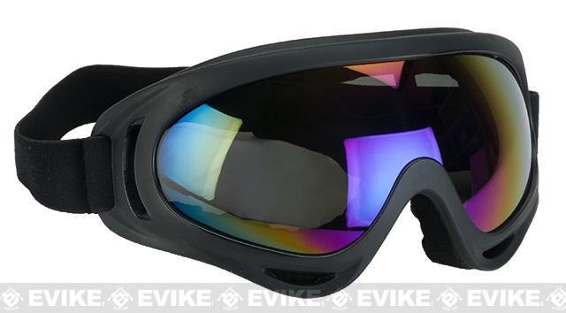 Element HERO Airsoft UV Hi-Flow Extreme Sports Tactical Airsoft Goggles (Color: Mirrored)