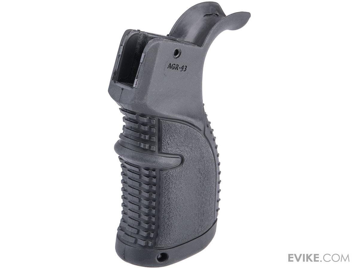 FAB Defense AGR-43 Rubberized Ergonomic Pistol Grip for M4 / M16 / AR-15 Rifles (Color: Black)