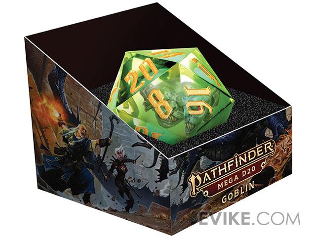 FanRoll by Metallic Dice Games 55mm Pathfinder Goblin Mammoth d20 FanRoll by Metallic Dice Games 55mm Pathfinder Goblin Mammoth d20
