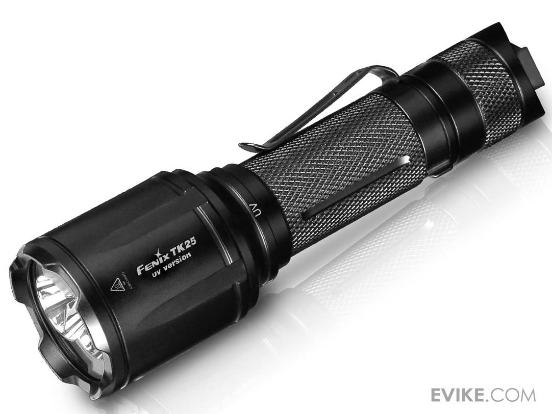 Fenix TK25 1000 Lumen Tactical Flashlight w/ UV, Accessories & Parts