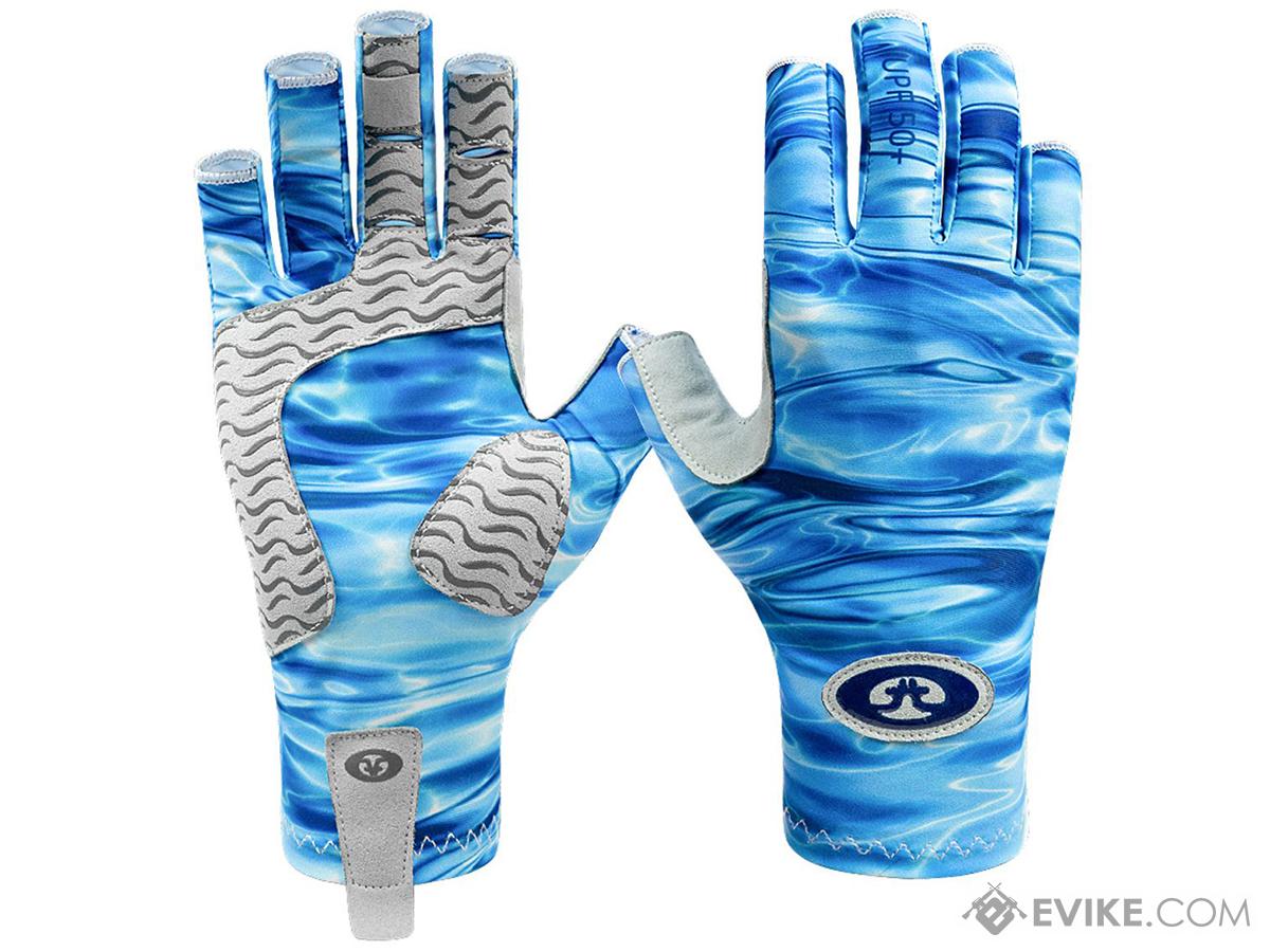 Flying Fisherman Sunbandit Pro Series Gloves (Color: Blue Water / Large - X-Large)