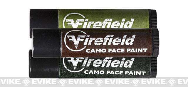 4 Packs Camouflage Face Paint Camo Face Paint Hunting Face Paint Camo Paint  for Hunting, Black, Brown, Green