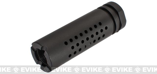 APS UAR Muzzle Airsoft Flash Hider - 14mm Negative