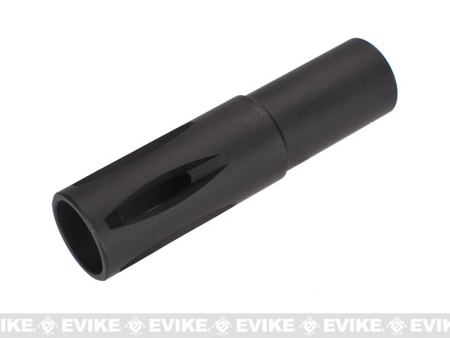 Flash Hider for ICS L86 Airsoft AEG Rifle - 14mm Negative