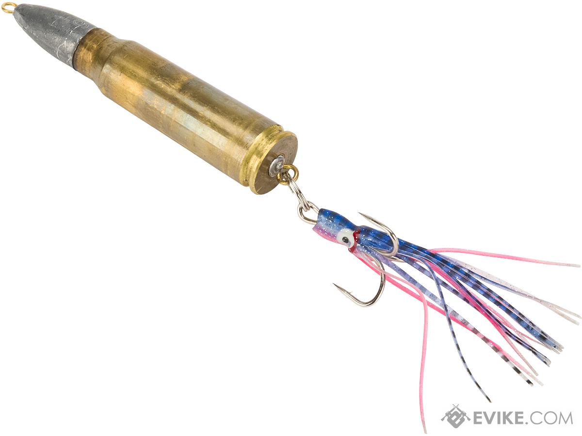 The Fishing Armory Deep Sea Jig (Model: 6oz .50 Cal Cod Round Red