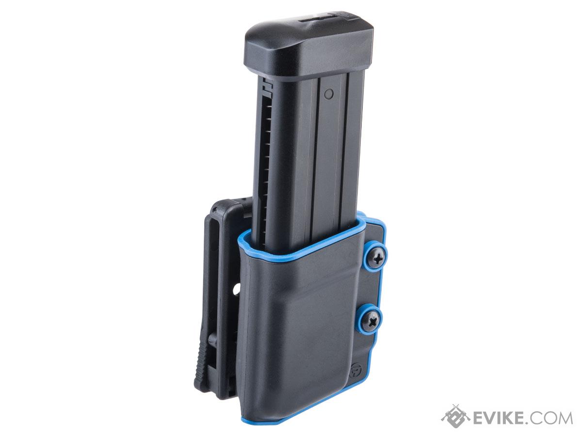 FMA Competition Style Polymer Pistol Double Stack Mag Pouch (Color: Blue)
