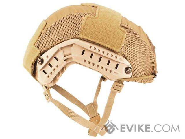 FirstSpear Hybrid Helmet Cover for Ops Core FAST Helmets (Color: Coyote / Medium/Large)