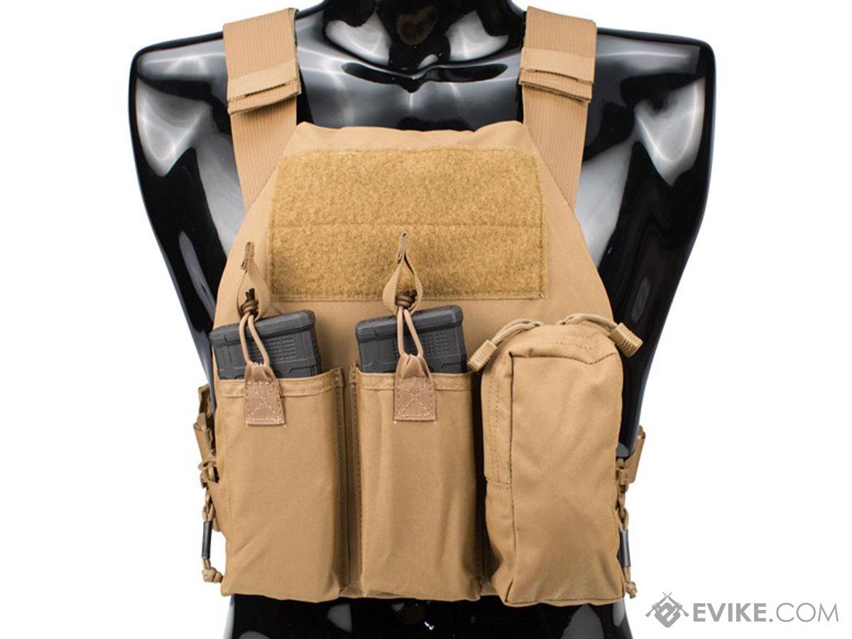 FirstSpear First On Plate Carrier w/ Integrated Pouches (Color: Coyote)