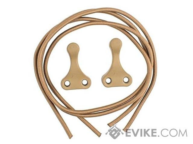 FirstSpear Molded Speed Tab Kit for Bungee Straps (Color: Tan 499)