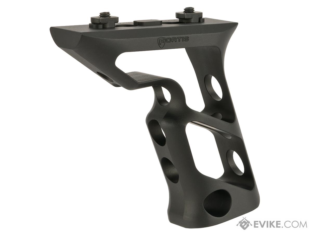 PTS Fortis Shift CNC Machined Billet Aluminum Short Vertical M-LOK Mounted Grip (Color: Black)