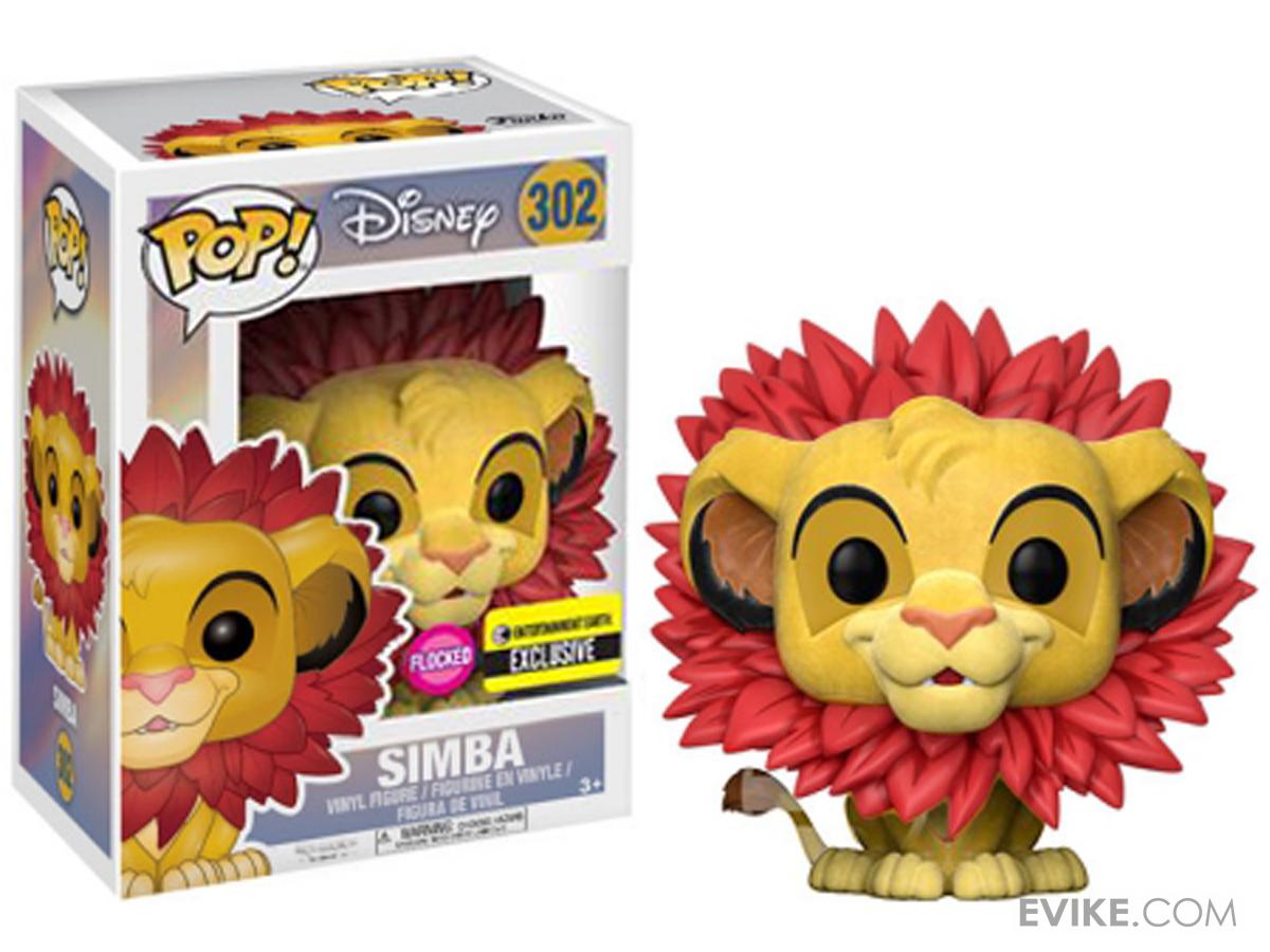 flocked lion funko pop