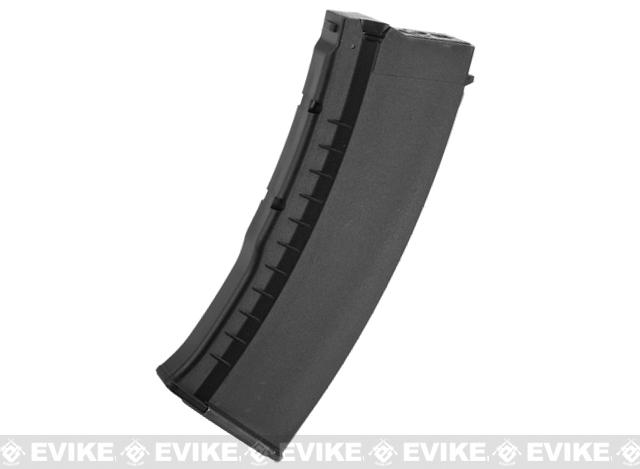 G&G 120rd Polymer Magazine for AK74 / AK47 Series Airsoft AEG Rifles (Color: Black)