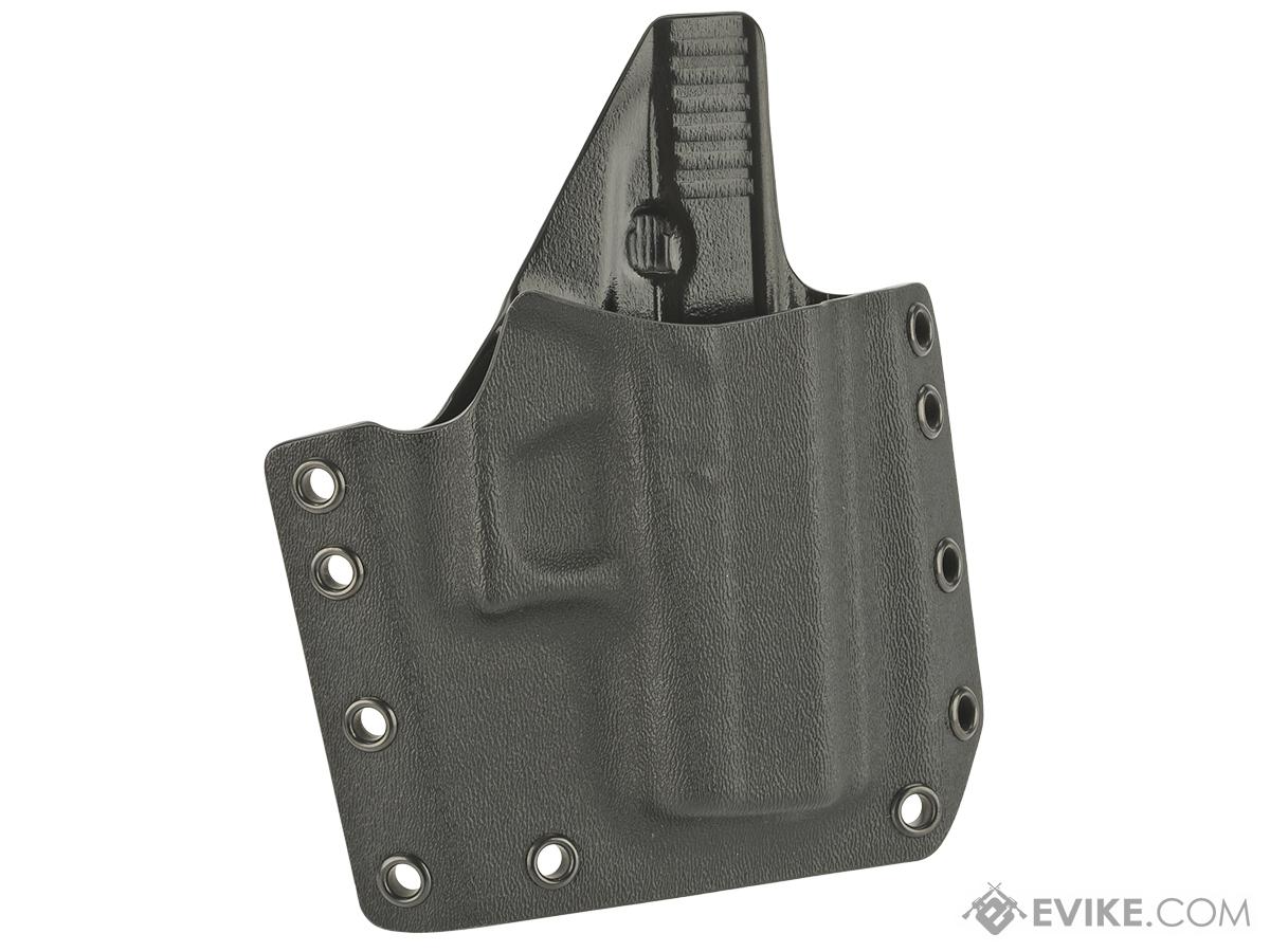 Raven Concealment Systems Right Handed Standard Configuration Phantom with Outside the  Waistband Belt Loops (Gun: Glock 42)