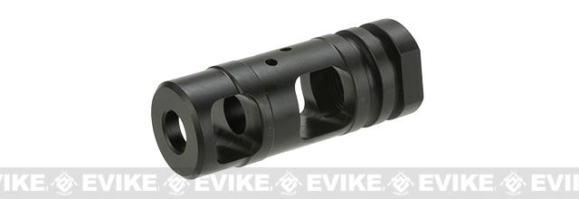 PTS Griffin M4SD Muzzle Brake for Airsoft Rifles (Thread: 14mm Positive)