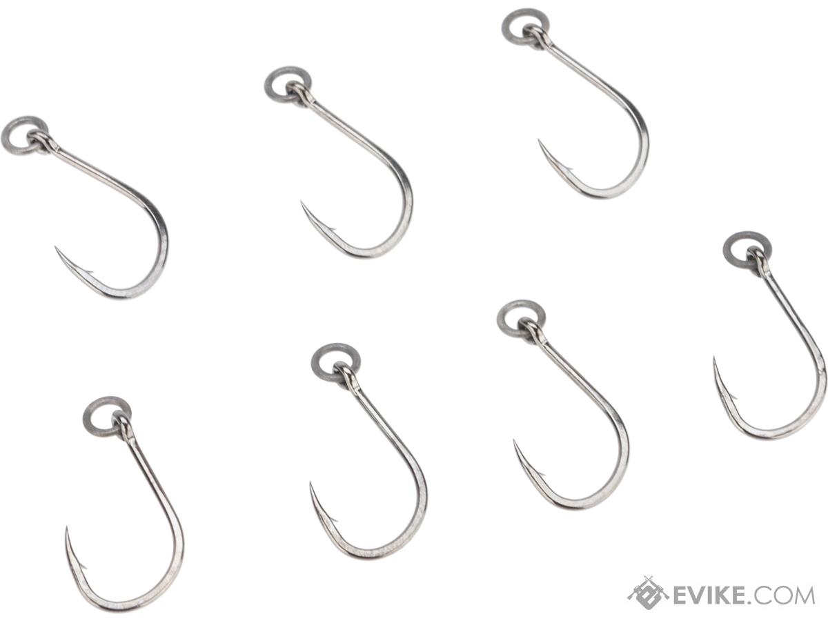 Gamakatsu Live Bait Light Wire Fishing Hook w/ Solid Ring (Size: 6 / 7 Pack)