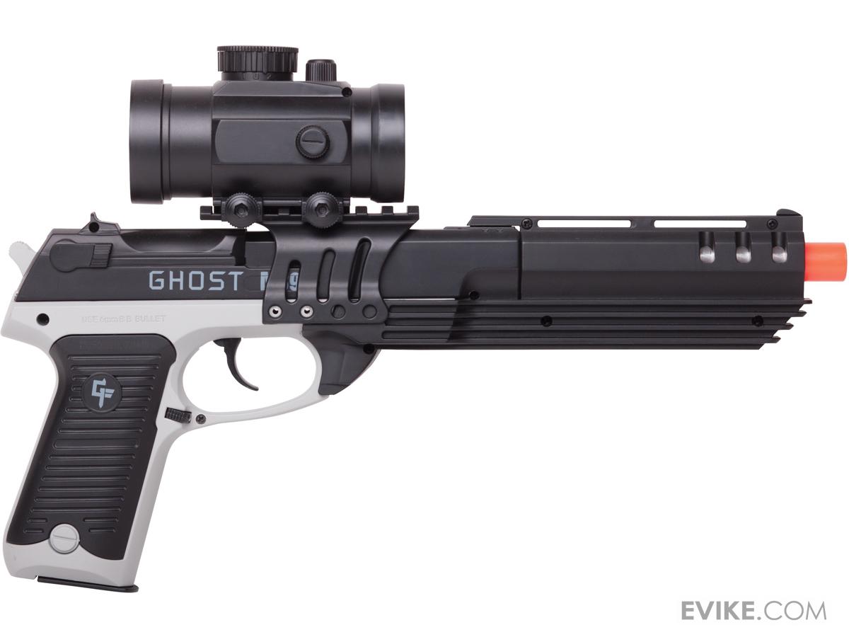 Game Face "Ghost Mayhem" Spring Powered Combat Pistol w/ Red Dot