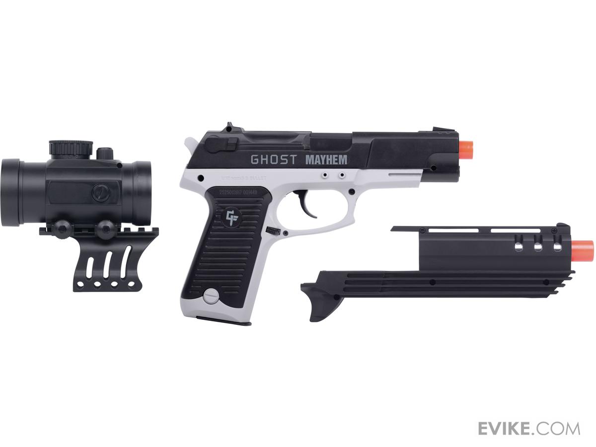 Game Face "Ghost Mayhem" Spring Powered Combat Pistol w/ Red Dot