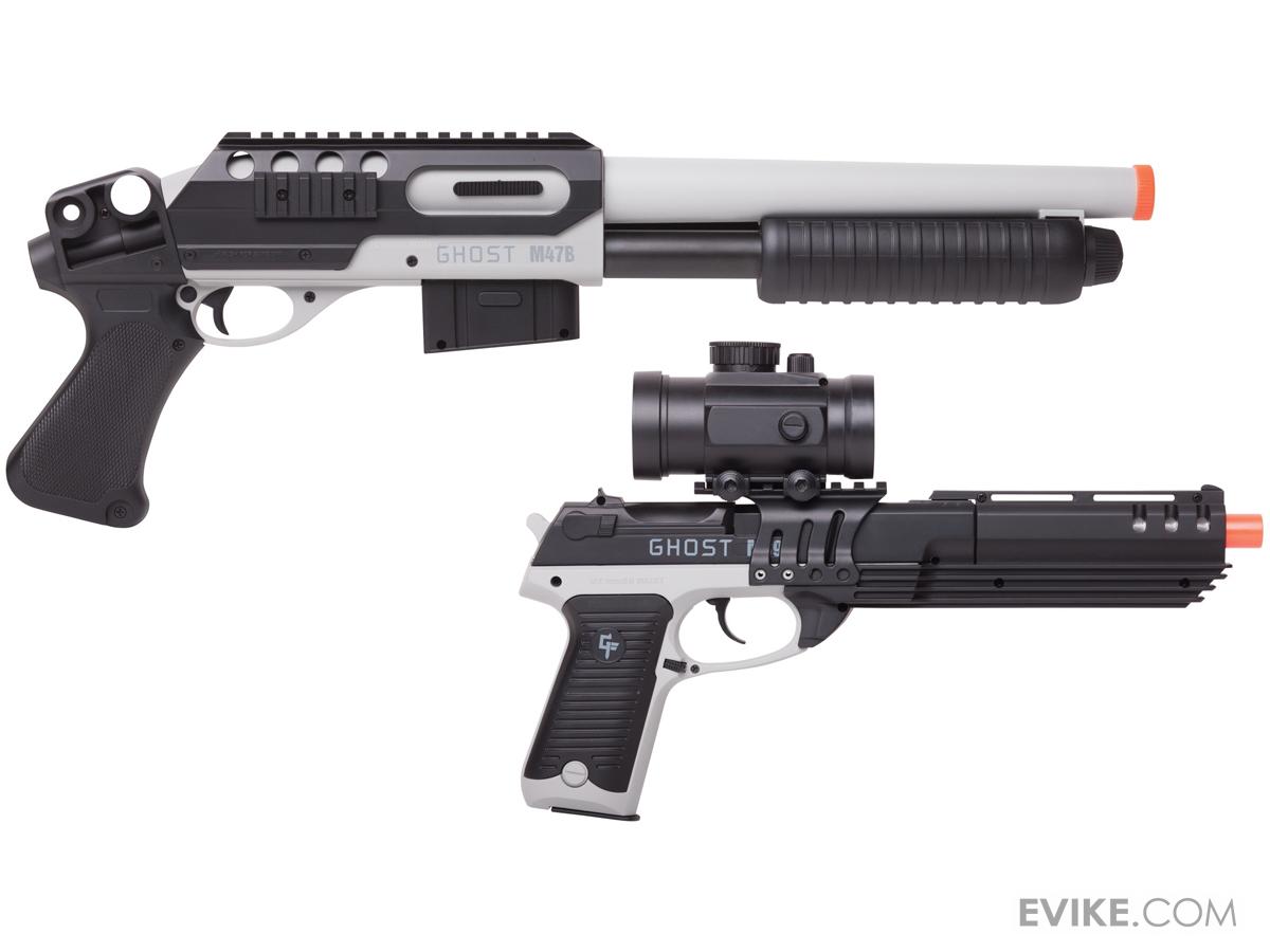 Game Face Ghost Eraser Kit w/ Spring Powered Shotgun and Pistol