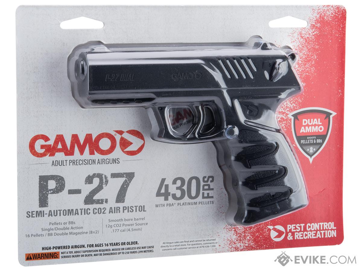 Pistola Gamo P-27 Dual Semi Automatica CO2 Air Pistol