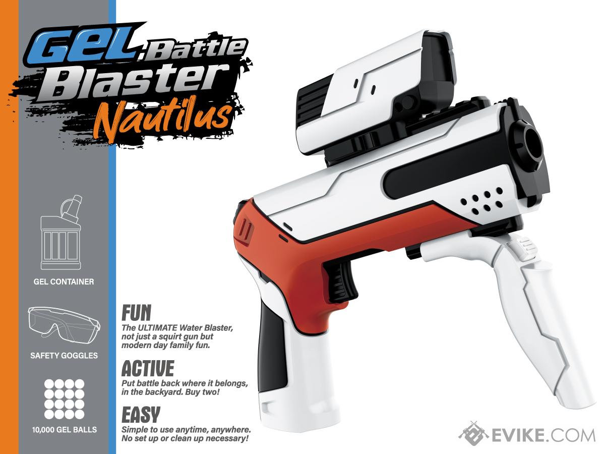 Gel Battle Blaster Water Gel / Hydro Ball Blaster (Model: Nautilus / Gun Only)