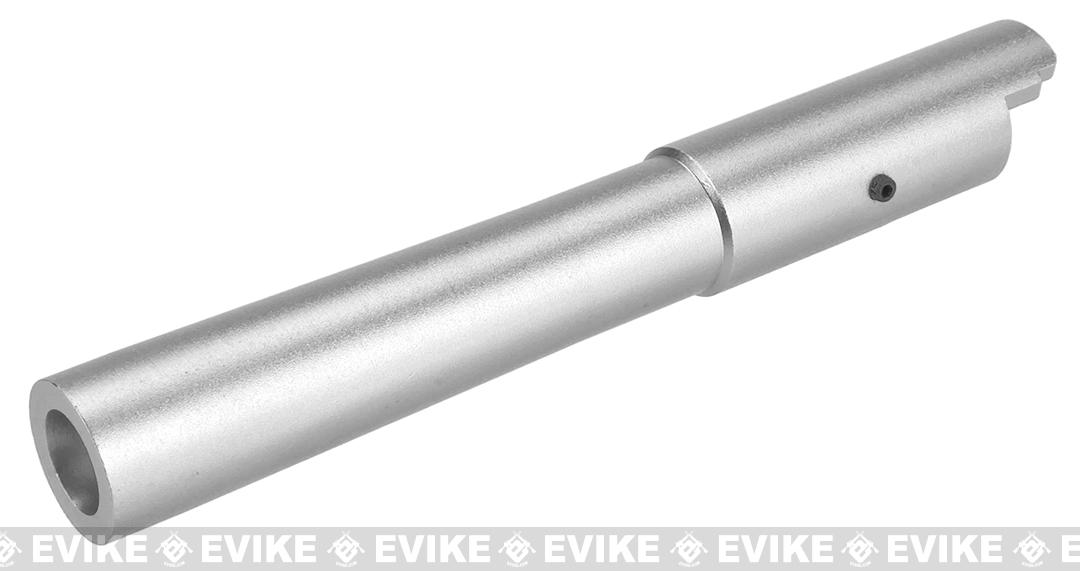 5KU Aluminum Fixed Outer Barrel for Tokyo Marui 5.1 Hi-Capa Airsoft Pistols (Color: Silver)