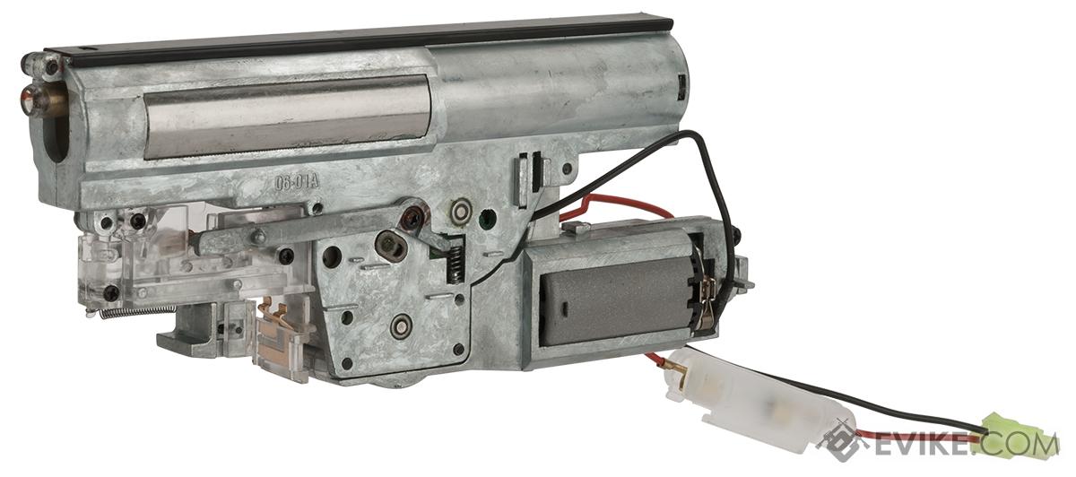 Complete Reinforced Gearbox with Motor for P90 Series Airsoft AEG (Model: Standard)