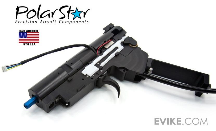 PolarStar Airsoft V3 Gen3 AK Fusion Engine Electro-Pneumatic Gearbox Kit (Model: Blue Nozzle)