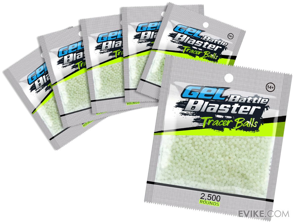 Gel Battle Blaster Water Gel Bullets for Gel Ball Blasters (Color Glow