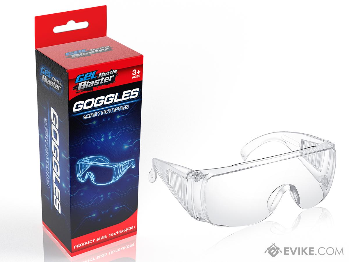 Gel Battle Blaster Safety Glasses (Color: Clear)