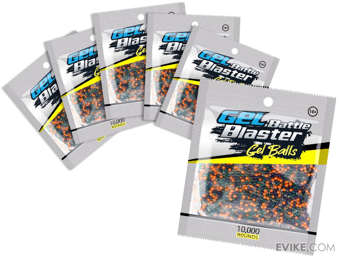 Gel Batter Blaster Water Gel Bullets for Gel Ball Blasters (Color