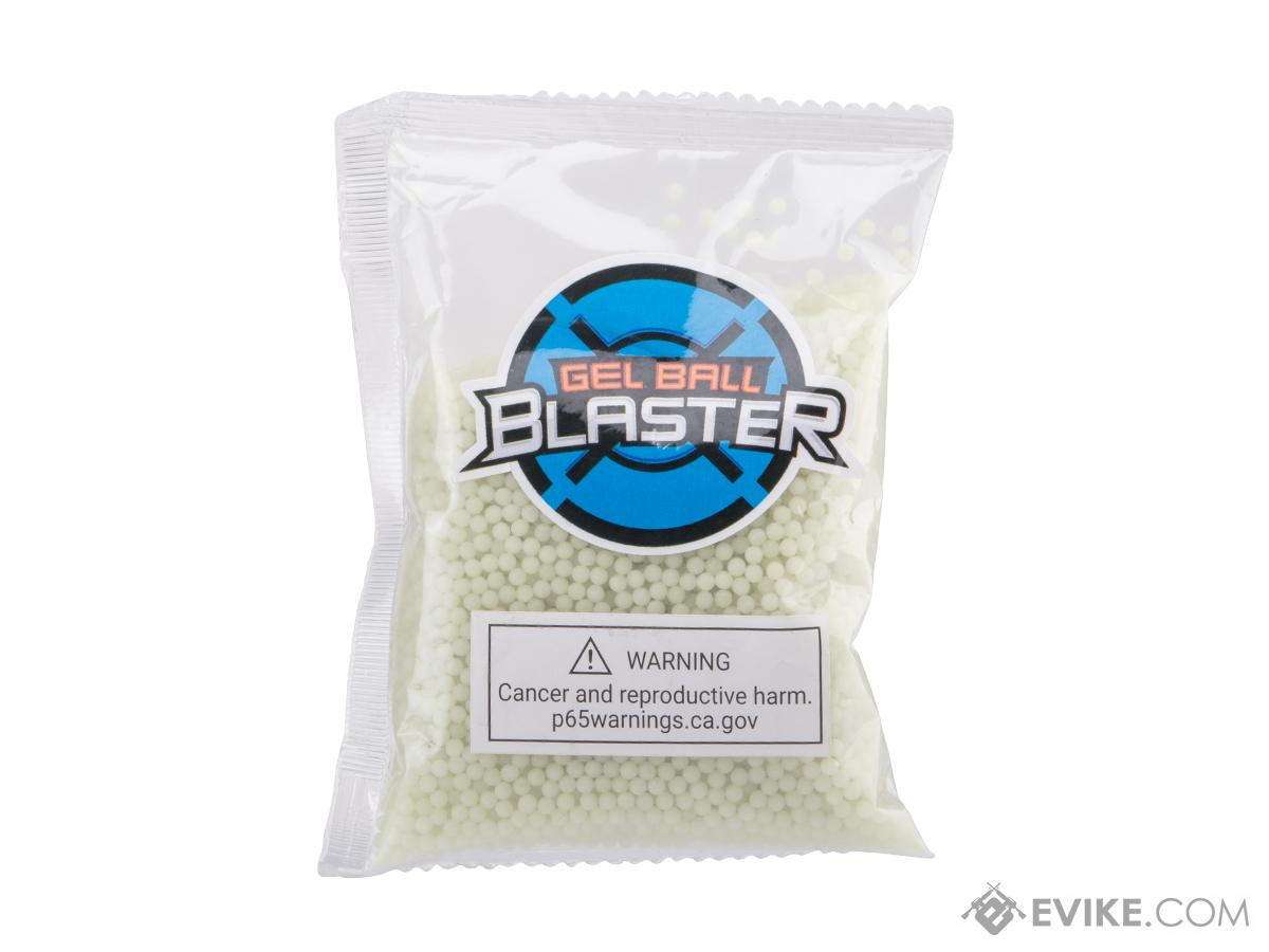 Battle Blaster Replacement Water Gel Bullets for Water Bead Grenades and other Gel Ball Blasters (Color: Glow In The Dark / 10,000)