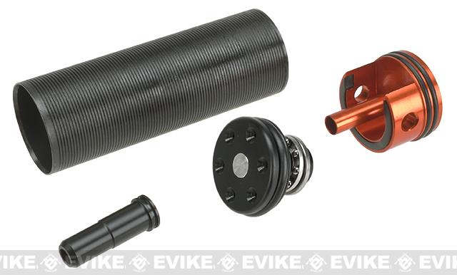 Lonex Complete Internal Upgrade Series Enhanced Cylinder Set for Airsoft AEG Rifles (Model: AUG / POM Ventilation Type)