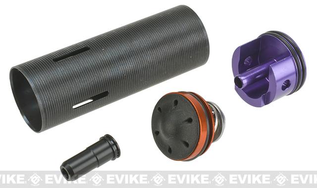 Lonex Compression Upgrade Set w/ Mushroom Type Piston Head for Airsoft AEG Rifles (Model: AK-Beta)