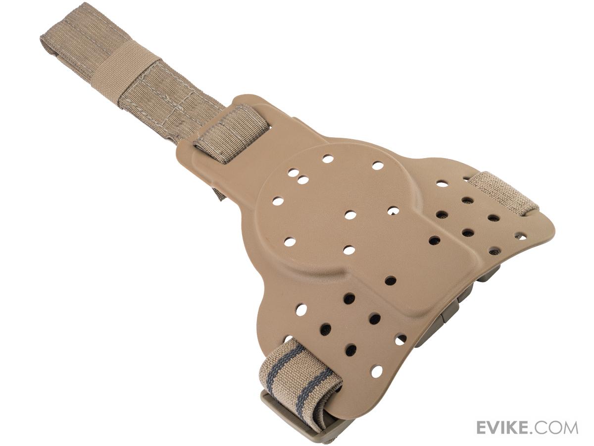GCode DLS Tactical Kydex Drop Leg Holster Panel w/ Single Leg Strap