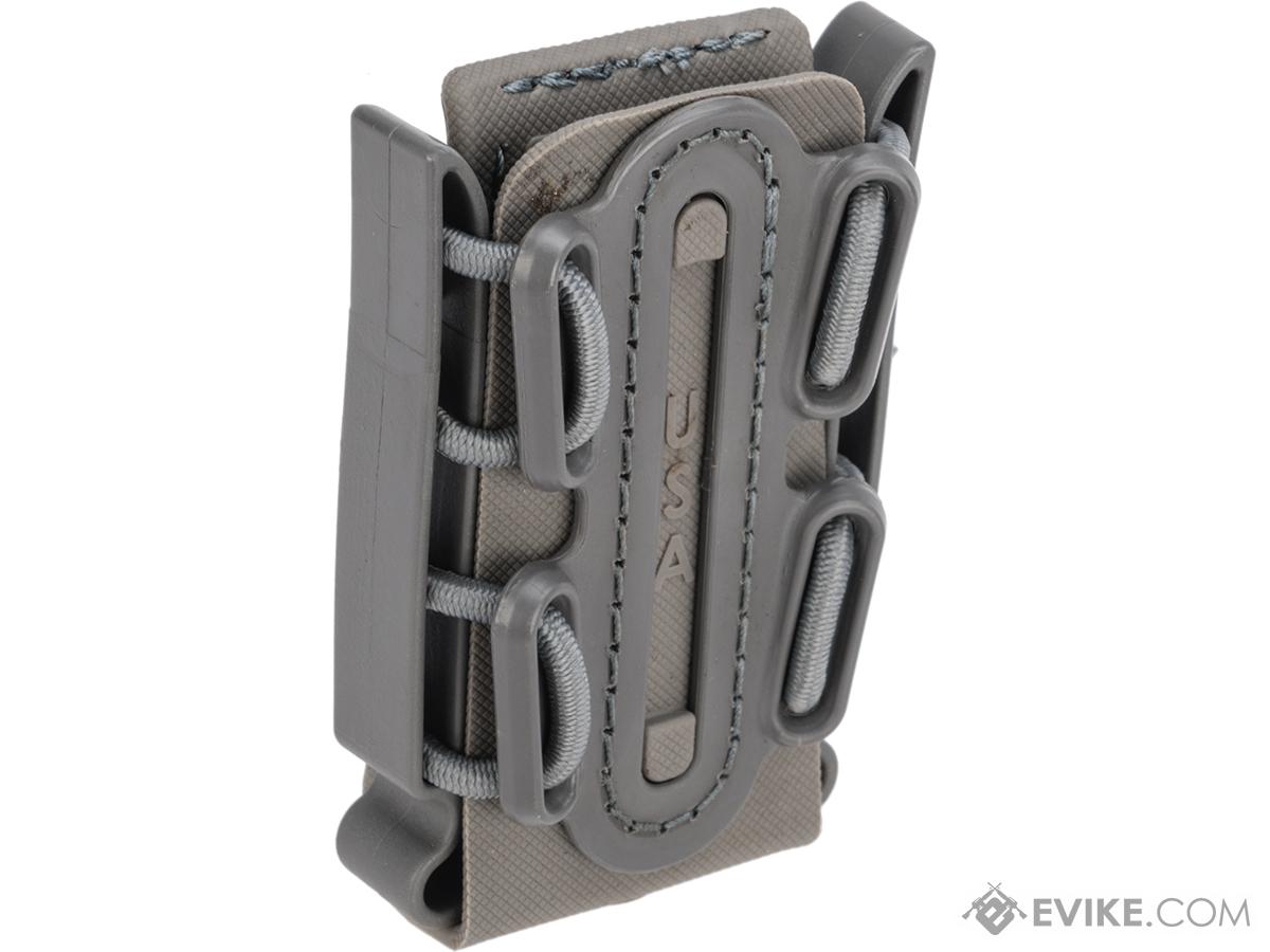 G-Code Soft Shell Scorpion Short Pistol Magazine Carrier with P1 Molle Clip (Color: Grey Frame / Grey Shell)
