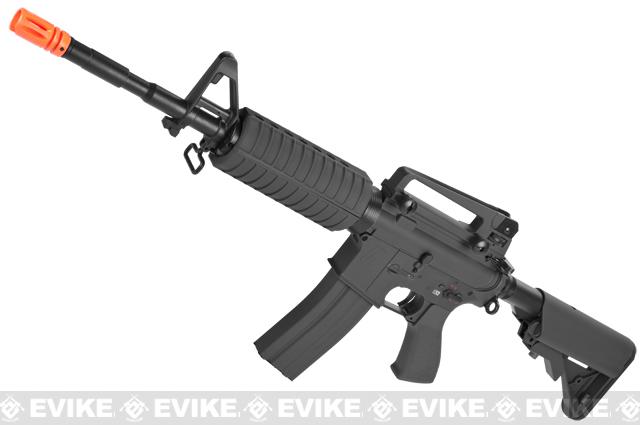 G&G Full Metal M4 Carbine Airsoft AEG Rifle w/ Crane Stock (Package: Black / Gun Only)